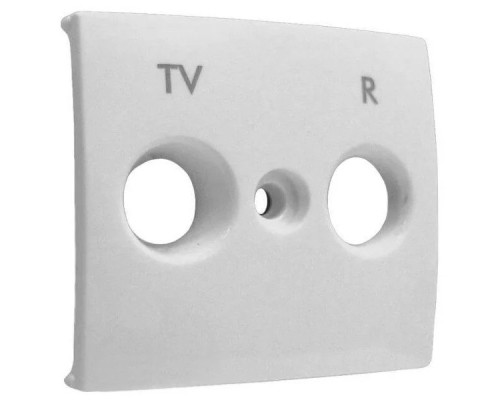 Valena front panel for TV-R socket, white (774442)