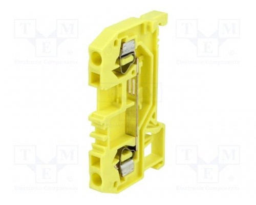 WAGO 280-672 terminal 3-wire through, yellow