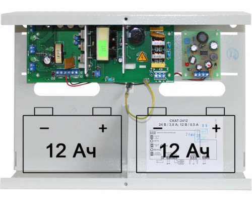 SKAT-2412 (SKAT UPS-24/3(12/0.5)-2x12) (110)