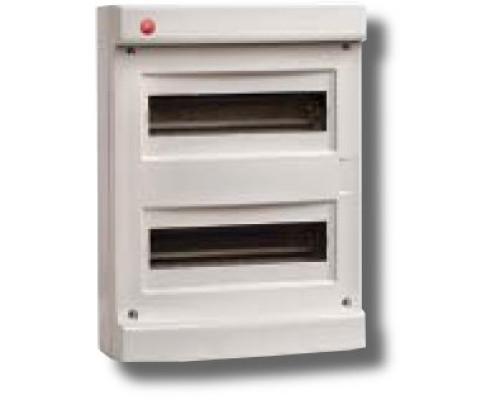 Wall shield without door 24 modules IP40 gray (83624)