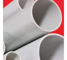 Rigid PVC pipe 2 meters heavy D=32, gray (62532)