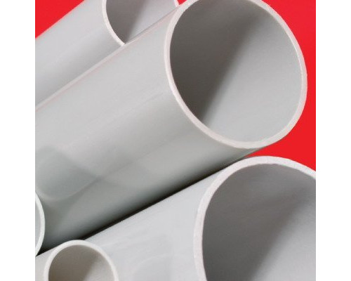 Rigid PVC pipe 2 meters heavy D=32, gray (62532)