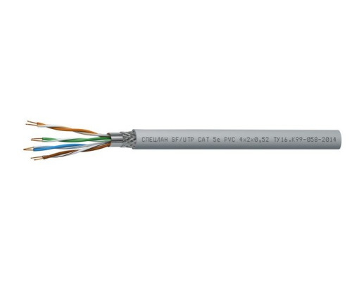 SPETSLAN SF/UTP Cat 5e PVC 2x2x0.52