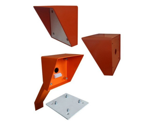 Protective casing from the rack for the reader Ajax 150x150 mm, orange