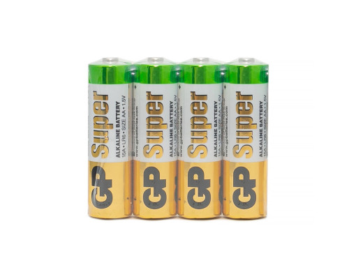 GP Super Alkaline 15A AA (GP 15ARS-2SB4), pack. 4 things.