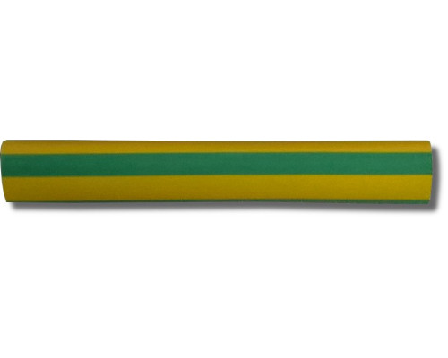 Heat shrink tubing 19.1/9.5mm, green/yellow (2NF201191GY)