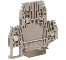 Feed-through clamp DBC.2GR, gray 2.5 sq.mm (ZDB100GR)