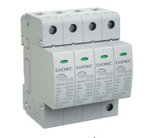 SPD, class I+II, 4-pole, L1-L2-L3-N, 12.5 kA (NX1241)