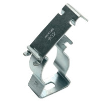 Holder with cover D=16, galvanized steel (6044-A16)