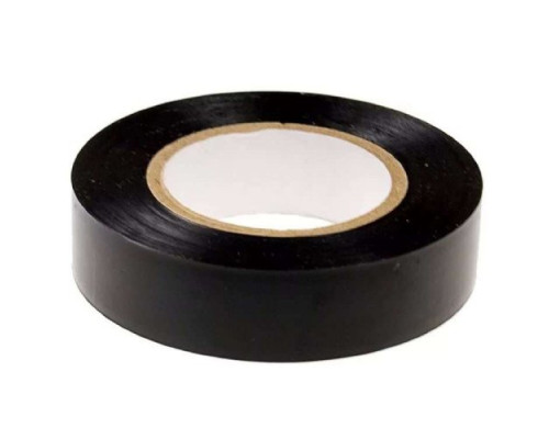 Black PVC electrical tape 15x20x0.13mm (KR-09-2606)