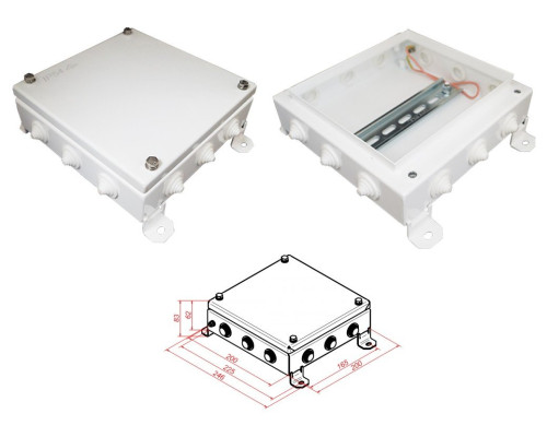 KM IP55-2020, 12 inputs