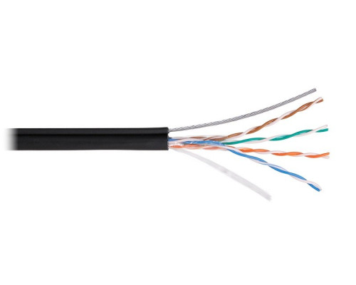 U/UTP 4pair, Cat5e, Out, PE, SW (4805B-BK), twisted pair