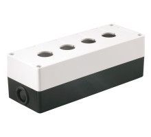 Housing KP104 for buttons 4 places white (BKP10-4-K01)