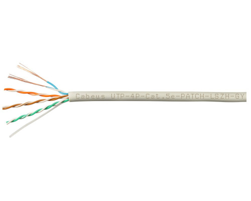 UTP-4P-Cat.5e-SOLID-GY-LIGHT (9995c)