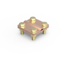 Bar connector - strip, 57x80 mm, copper (NG3101CU)