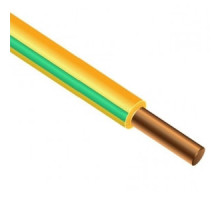 PuV (PV-1) 1x6.0 GOST yellow-green TDM (SQ0124-0237)