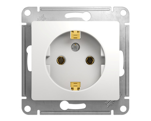 Socket 1st joint venture Glossa 16А IP20, mechanism white (GSL000143)