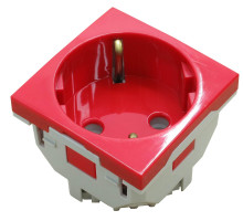 Socket 2k + Z (45x45), red (45131 SVM)