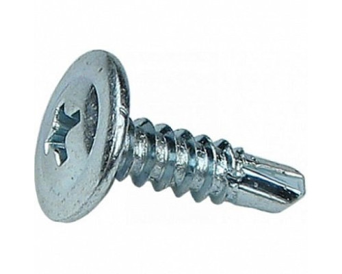 Self-tapping screw 4.2x25 with press washer, sharp, zinc (250 pcs)(PR08.2393)