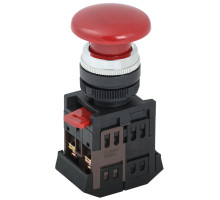 Button AEA-22 "Mushroom" red D=22 mm (BBG30-AEA-K04)