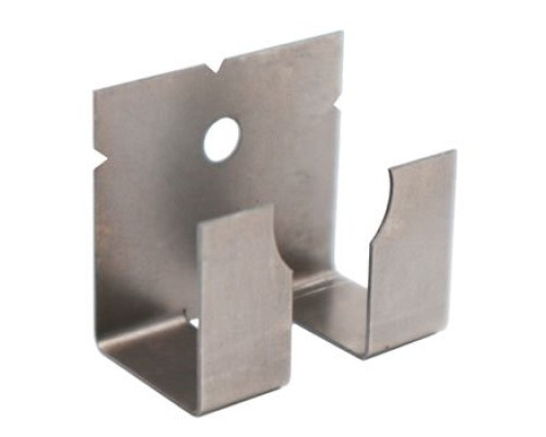 Zinc-plated bracket for mounting gun 9x11 (100pcs) (43601)