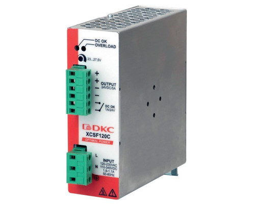 Power supply single-phase, 120W, 2.5A, 48V (XCSF120DP)