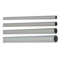 Rigid PVC pipe 3 meters light D=50, gray (63950)