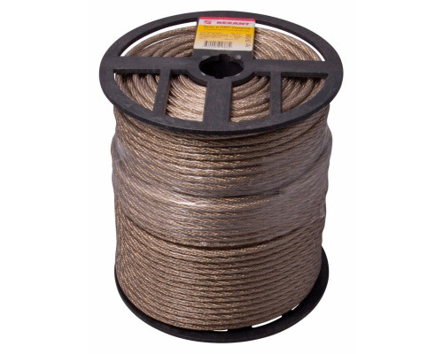 Steel cable in PVC sheath d=6.0 mm, transparent (150m)(09-5260)