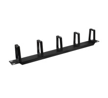 Cable manager 19", 1U, plastic (05-0408)