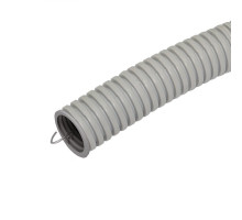 PVC pipe light gray D=20 (RuVinil) (12001)