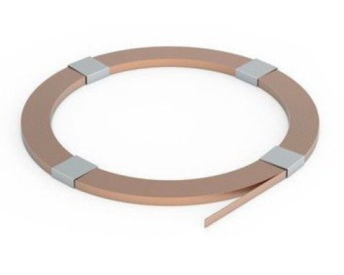 Strip 40x4 mm, copper-plated steel (NC2444CC)