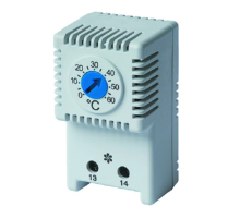 Thermostat, NO contact, temperature range: 0-60°C (R5THV2)