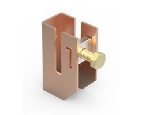 Strip holder with bolt, copper (ND2312CU)