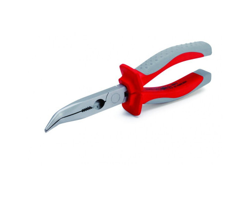 Curved long nose pliers STANDARD 200 mm