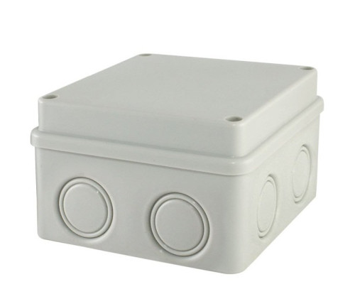 Box OP 110x110x70mm, cover with screws, IP55, 8 inlets, without pressure seals (SQ1401-0814)