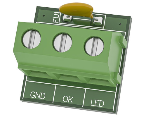 Connection board for remote indication "Contact"