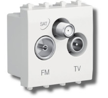 Socket TV-FM-SAT Avanti 1 module vanilla haze (4405532)