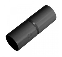 Branch pipe-coupling black D=25 (Promrukav) (PR13.0183)