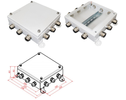 KM IP66-2020, 12 inputs