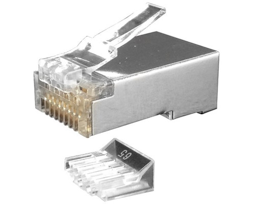 RJ-45 (8P8C) Cat.6, shielded, with insert