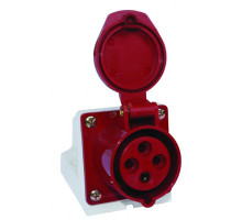 Socket 114 fixed 3P+PE 16A 380V IP44 (SQ0602-0002)