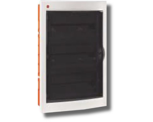 Flush-mounted enclosure with door 54 modules IP41 white (81554)