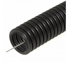 Pipe HDPE heavy halogen-free (HF), black, with probe D=25 (PR.022541)