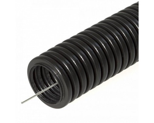 Pipe HDPE heavy halogen-free (HF), black, with probe D=25 (PR.022541)