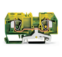 WAGO 280-907 terminal 2-wire with ground, green-yellow