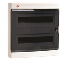 Wall shield with door 36 modules IP41 white (84636)