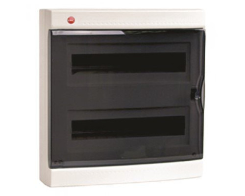 Wall shield with door 36 modules IP41 white (84636)