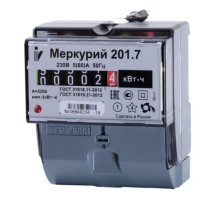 Mercury 201.7 1f 5-60A 1 accuracy class, 1 tariff (00000032680)