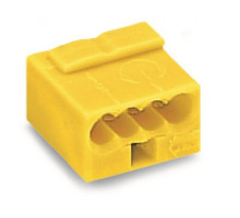 WAGO 243-504 Terminal MICRO 4-wire yellow