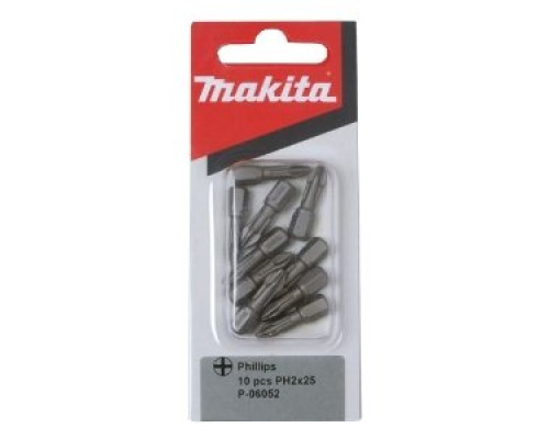 Bit Makita P-06052, Ph2, 25mm (10 pcs.)